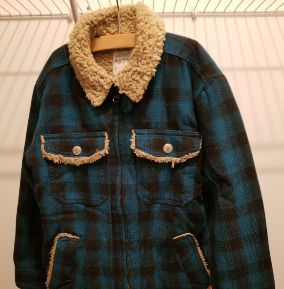 ( Boys ) Levi's Plaid Lumberjack Flannel